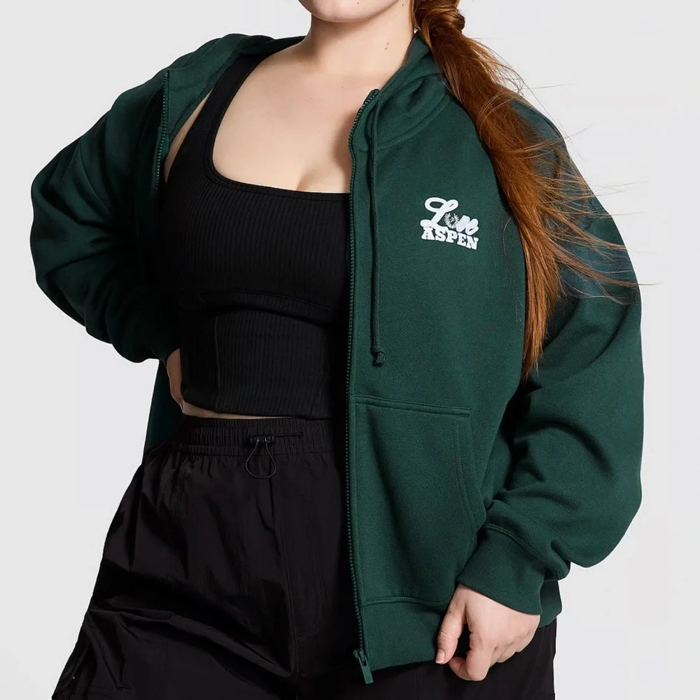 PINK
IVY FLEECE CAMPUS FULL-ZIP HOODIE
Aspen‎ - Picture 2 of 5